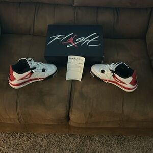 Red Cement Jordan 4 size 9